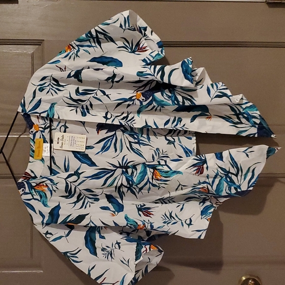 Bernie Dexter Royal Crown Tie Top in Parrot Print - Picture 13 of 15